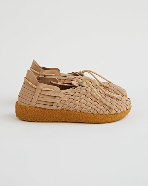 Malibu Sandals – Latigo Suede Vegan Leather Beige – Tenue.