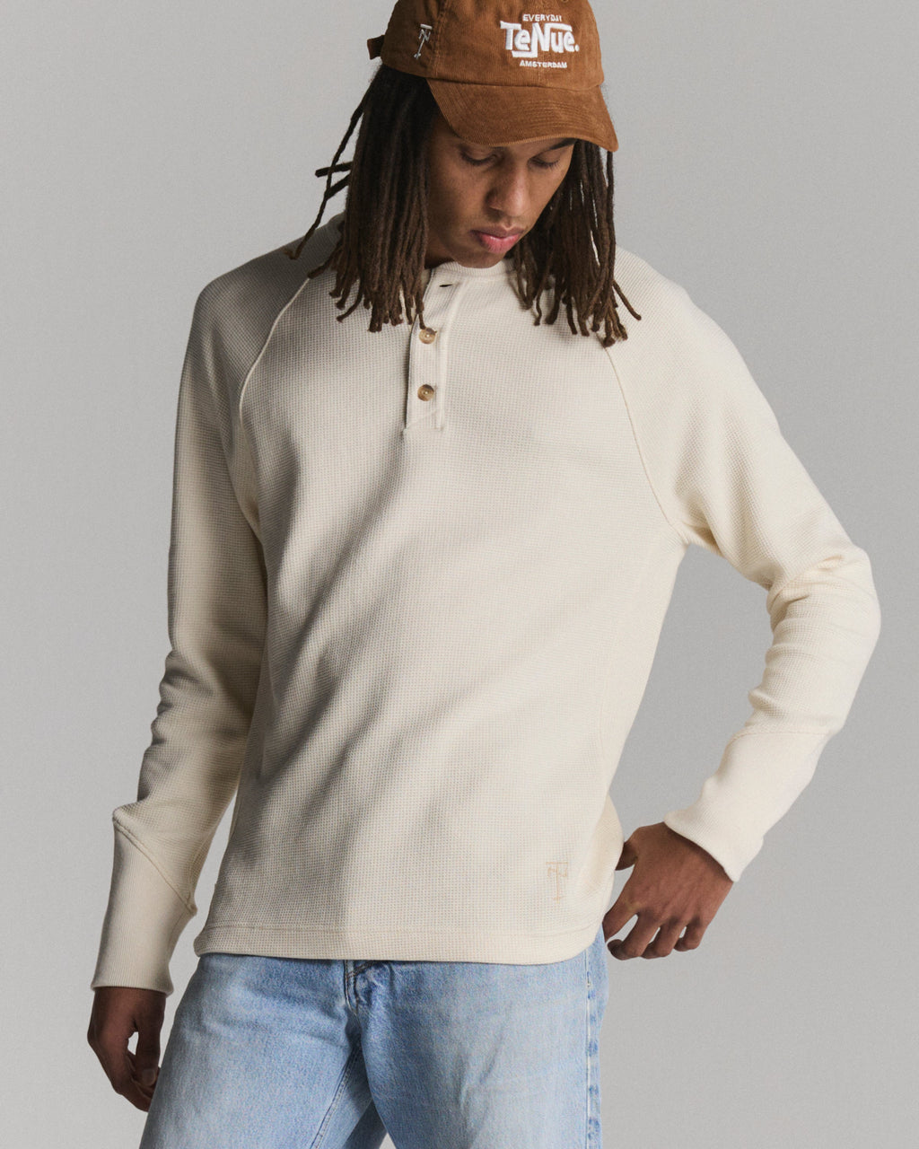 Tenue. Rower Natural T-shirt L/S Men