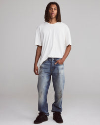 Tenue. Bruce Light Weight T-Shirt White T-shirt S/S Men