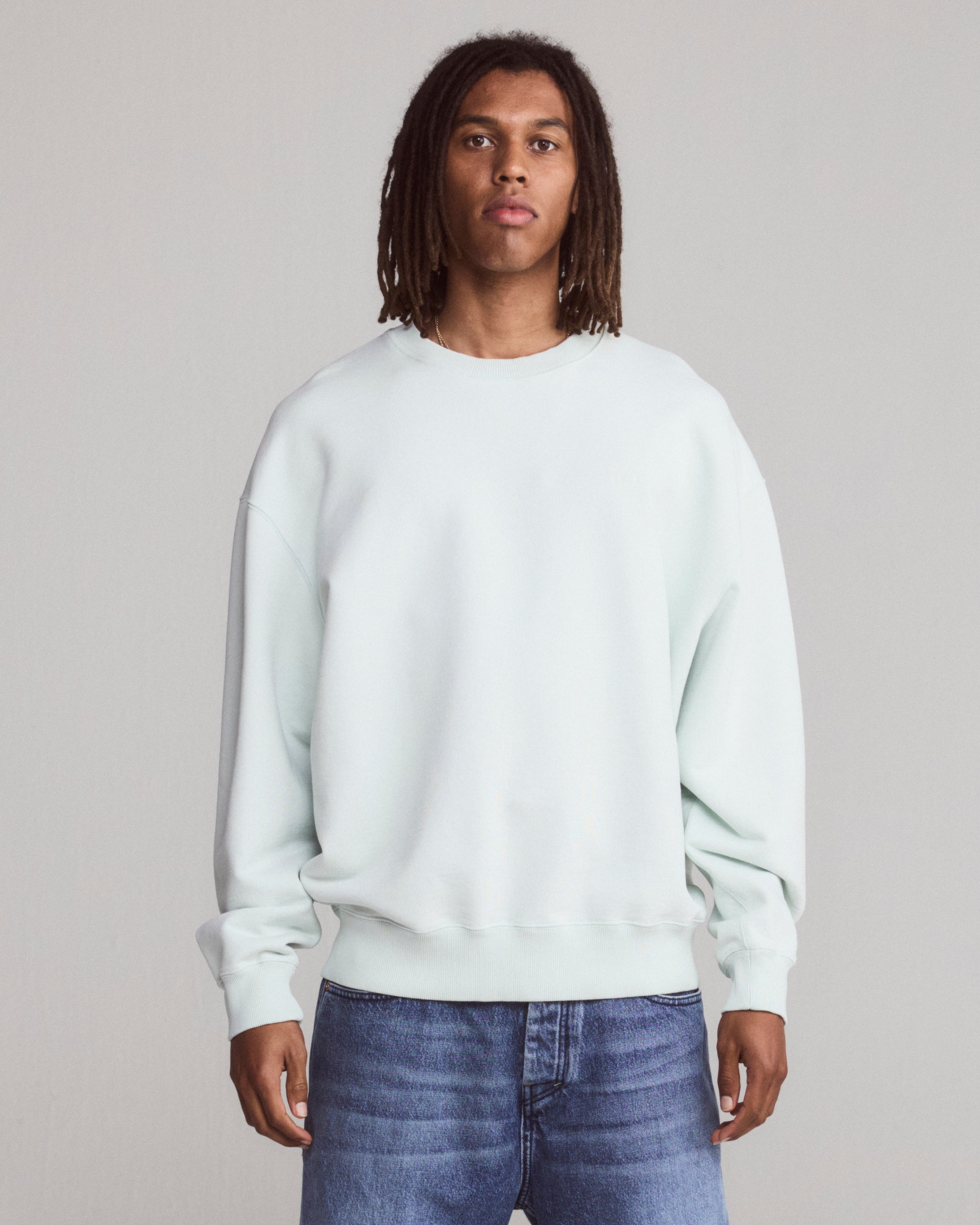 Tenue. Kelly Sweat Mint Sweater Unisex