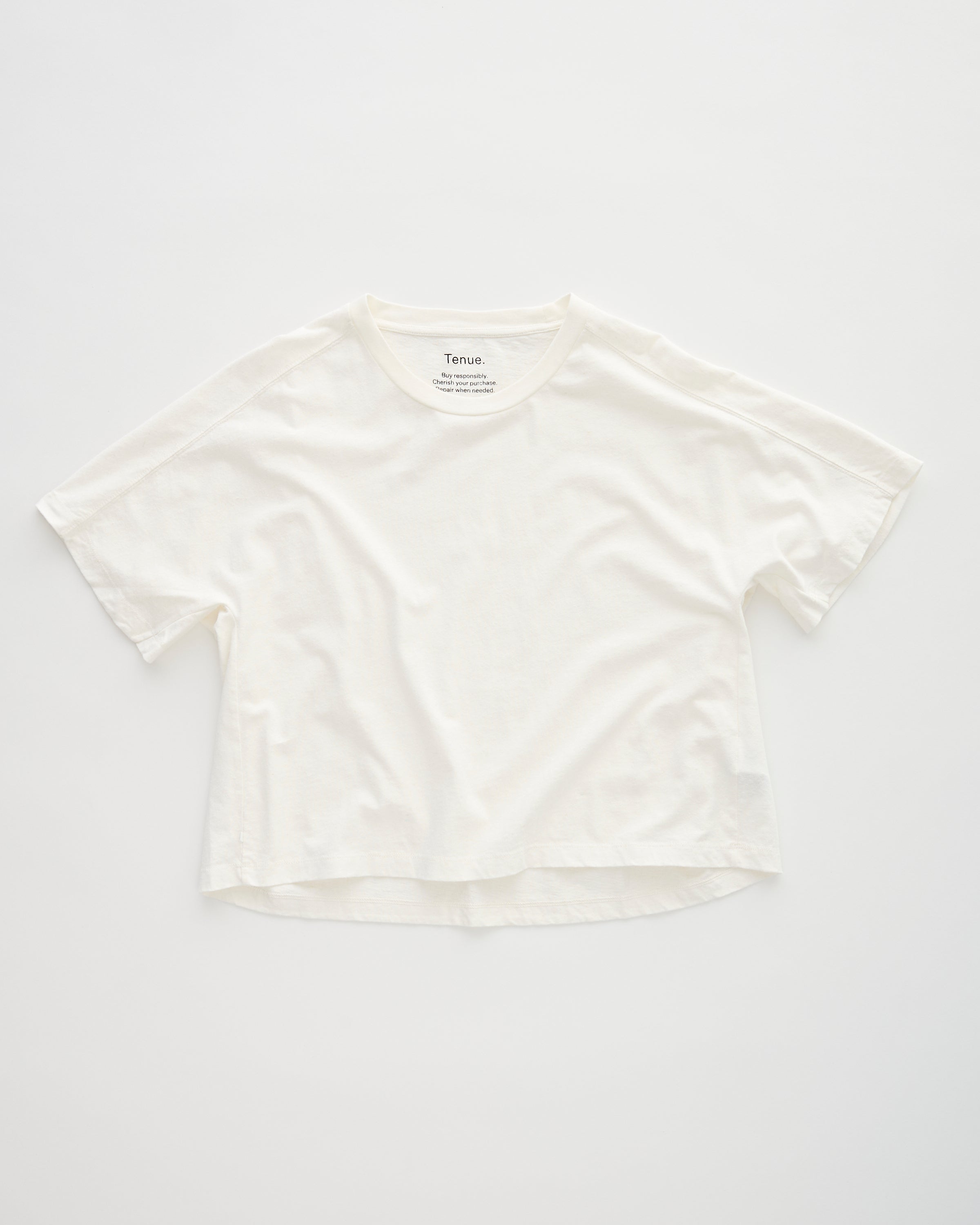 Tenue. Ella T-shirt White T-shirt S/S Women