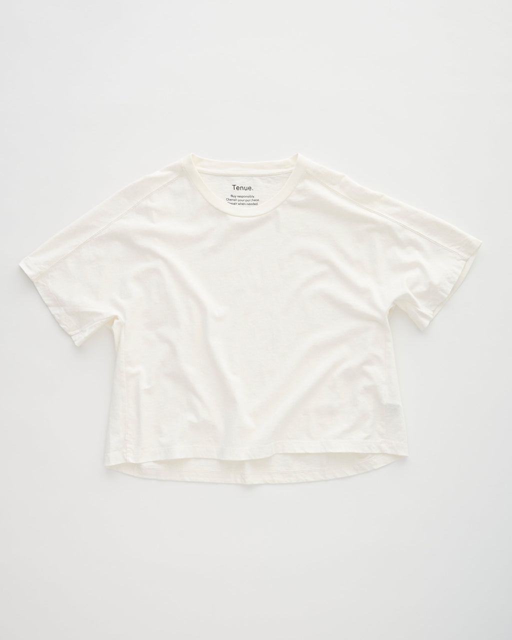 Tenue. Ella T-shirt White T-shirt S/S Women