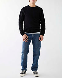 Tenue. Morrissey Crewneck Black Knitwear Men