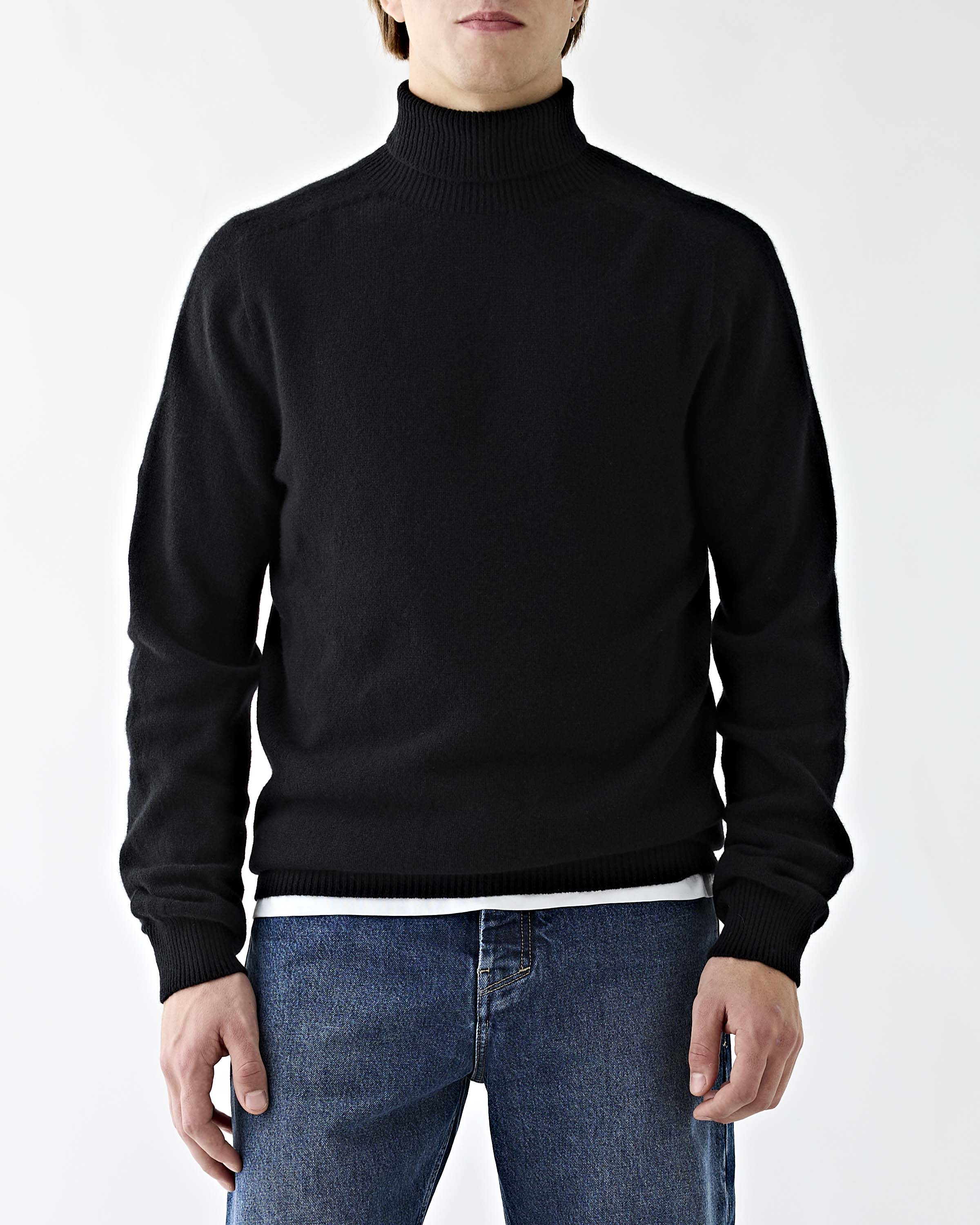 Tenue. Newman Turtleneck Black Kintwear Men