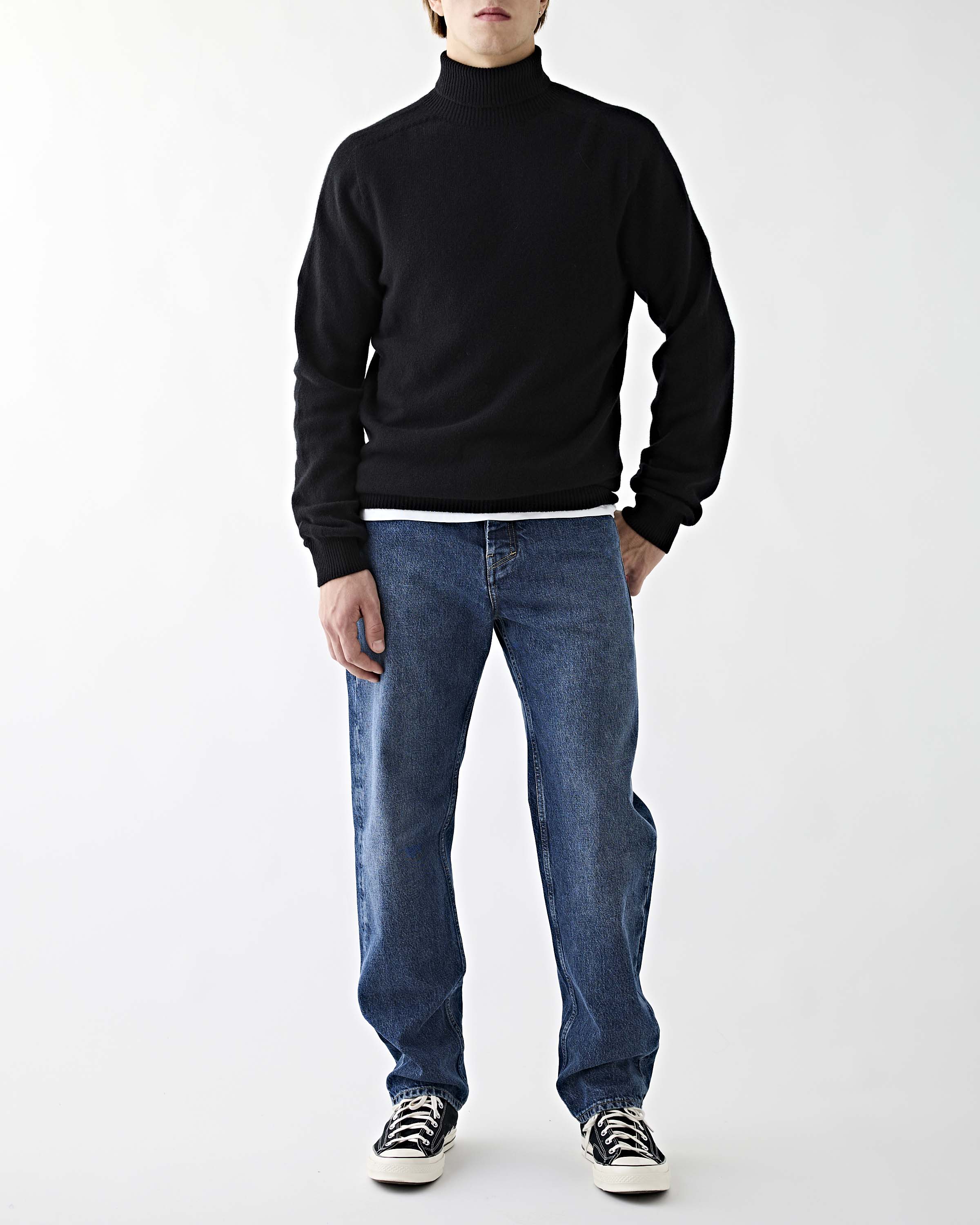 Tenue. Newman Turtleneck Black Kintwear Men