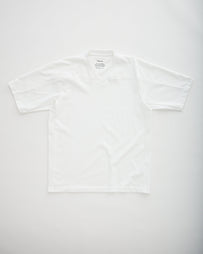 Tenue. Varsity V-Neck Optic White T-shirt S/S Men