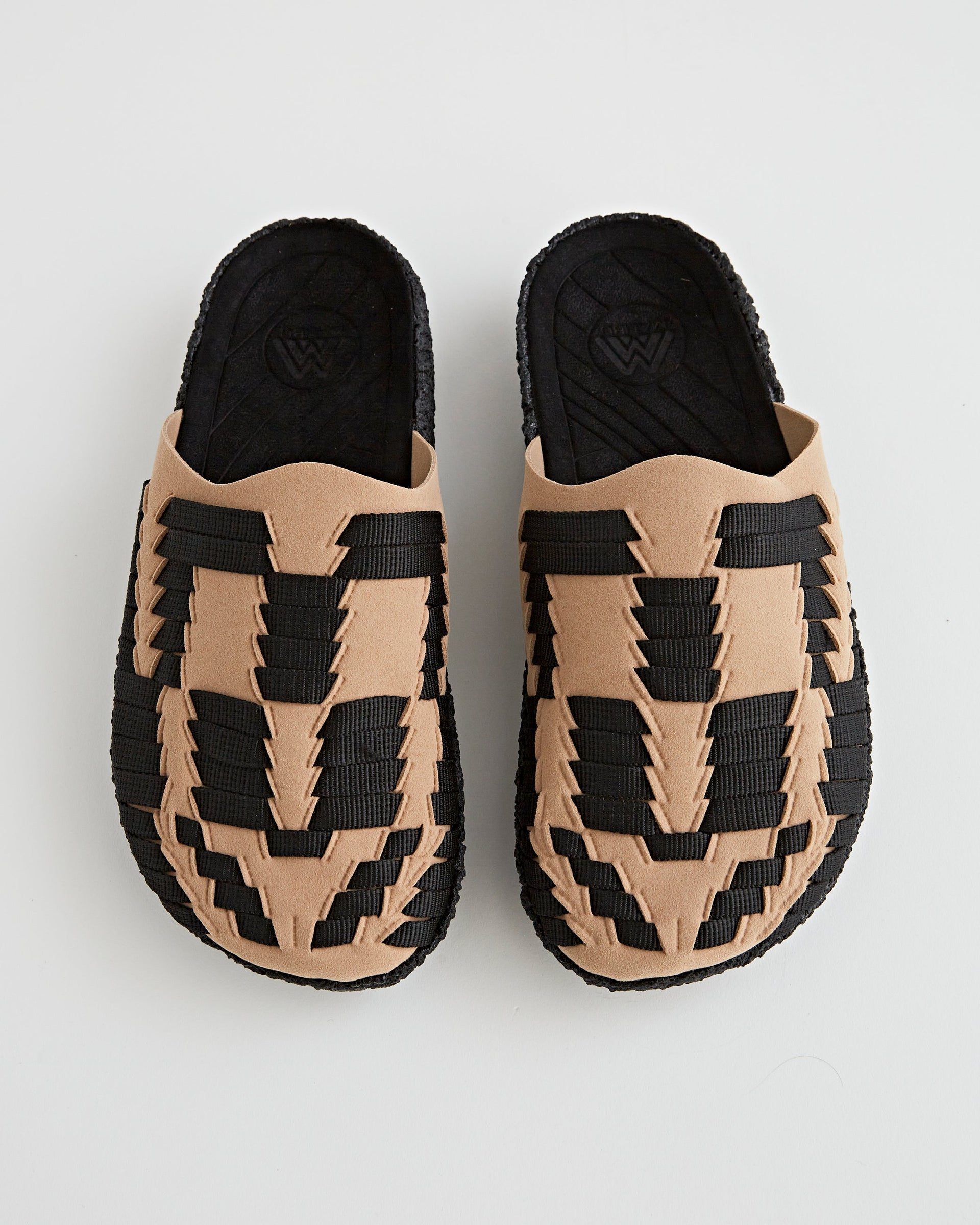 Malibu Sandals Thunderbird (Crepe Black/Beige/Black) – Concepts